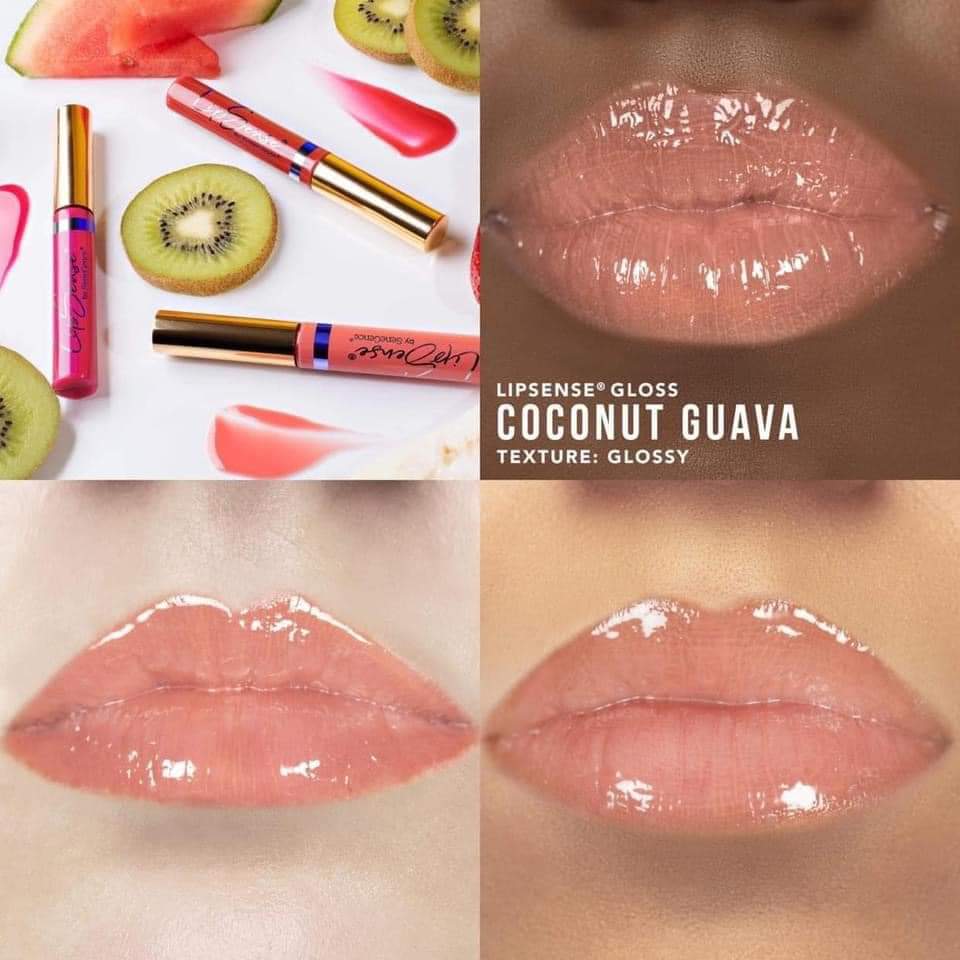 Limited Edition Coconut Guava Lipgloss - Senegence