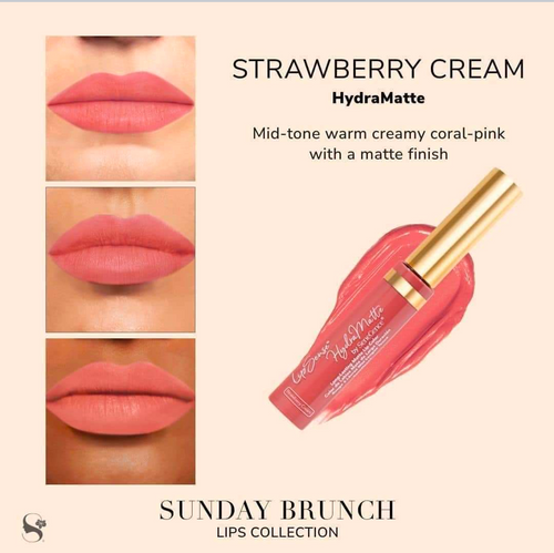 Strawberry Cream HydraMatte Long Lasting Matte Lip Color - Senegence