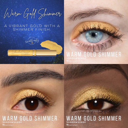 Warm Gold Shimmer Shadowsense - Senegence