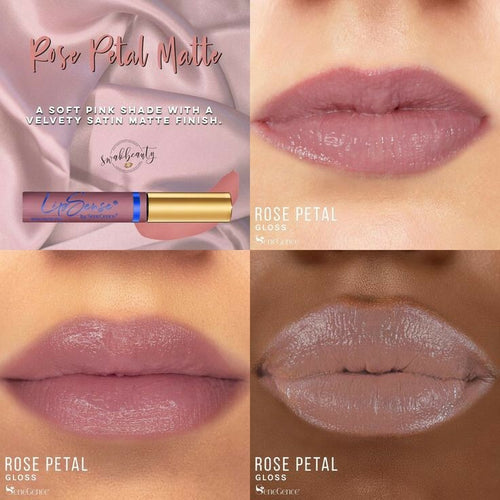 Lipsense Rose Petal Matte Gloss - Senegence
