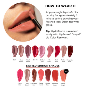 Chocolate Bar HydraMatte Lipsense Lip Color - Senegence