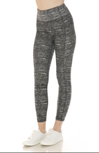 Black & Grey Premium Active Workout Leggings