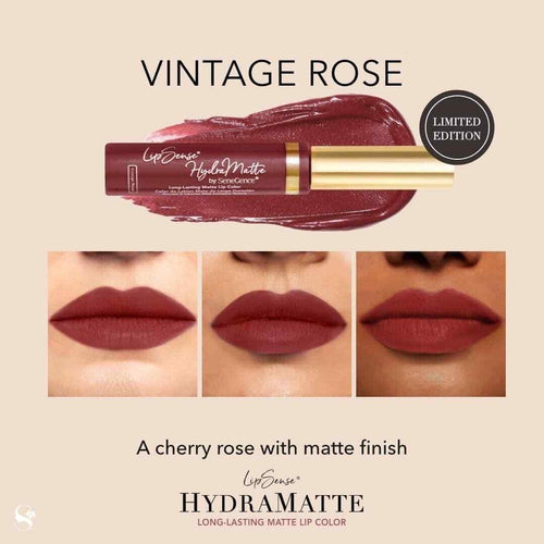 Vintage Rose HydraMatte Lipsense Lip Color - Senegence