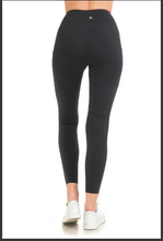 Premium Solid Black Active Leggings
