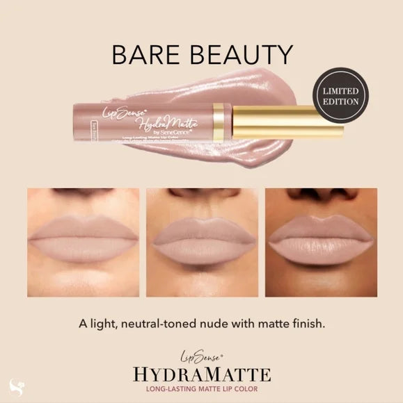 Bare Beauty HydraMatte Lipsense Lip Color - Senegence