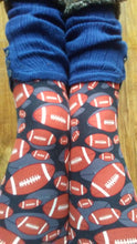 One Size Classic Football Print Leggings