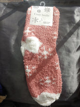 Super Plush Snowflake House Socks - Socks n Stuff