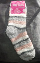 Super Plush Striped House Socks - Socks n Stuff