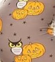 Kids Pumpkin & Owl Halloween Leggings