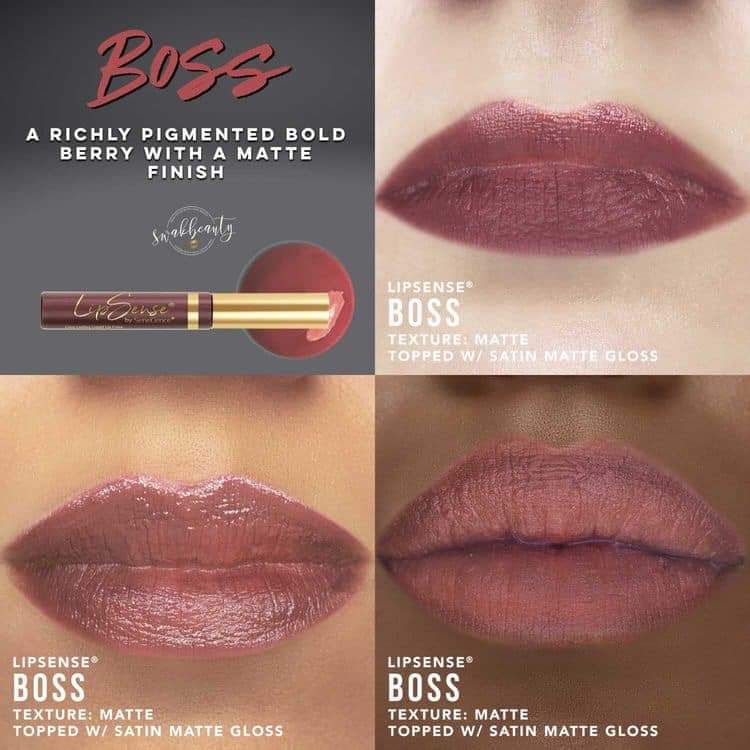 Limited Edition Boss Lipsense Lip Color - Senegence